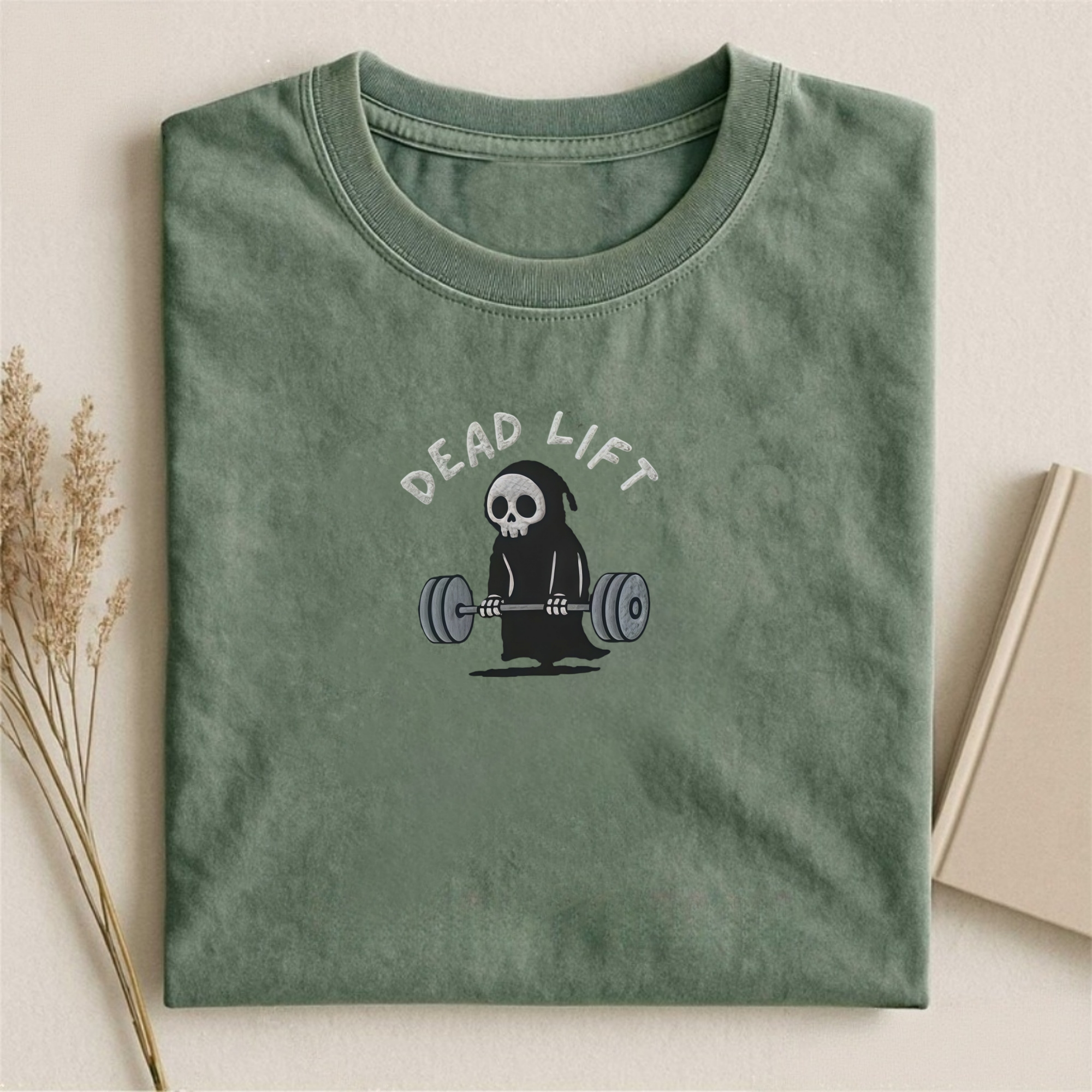 Embroidered Funny Gym T-shirt