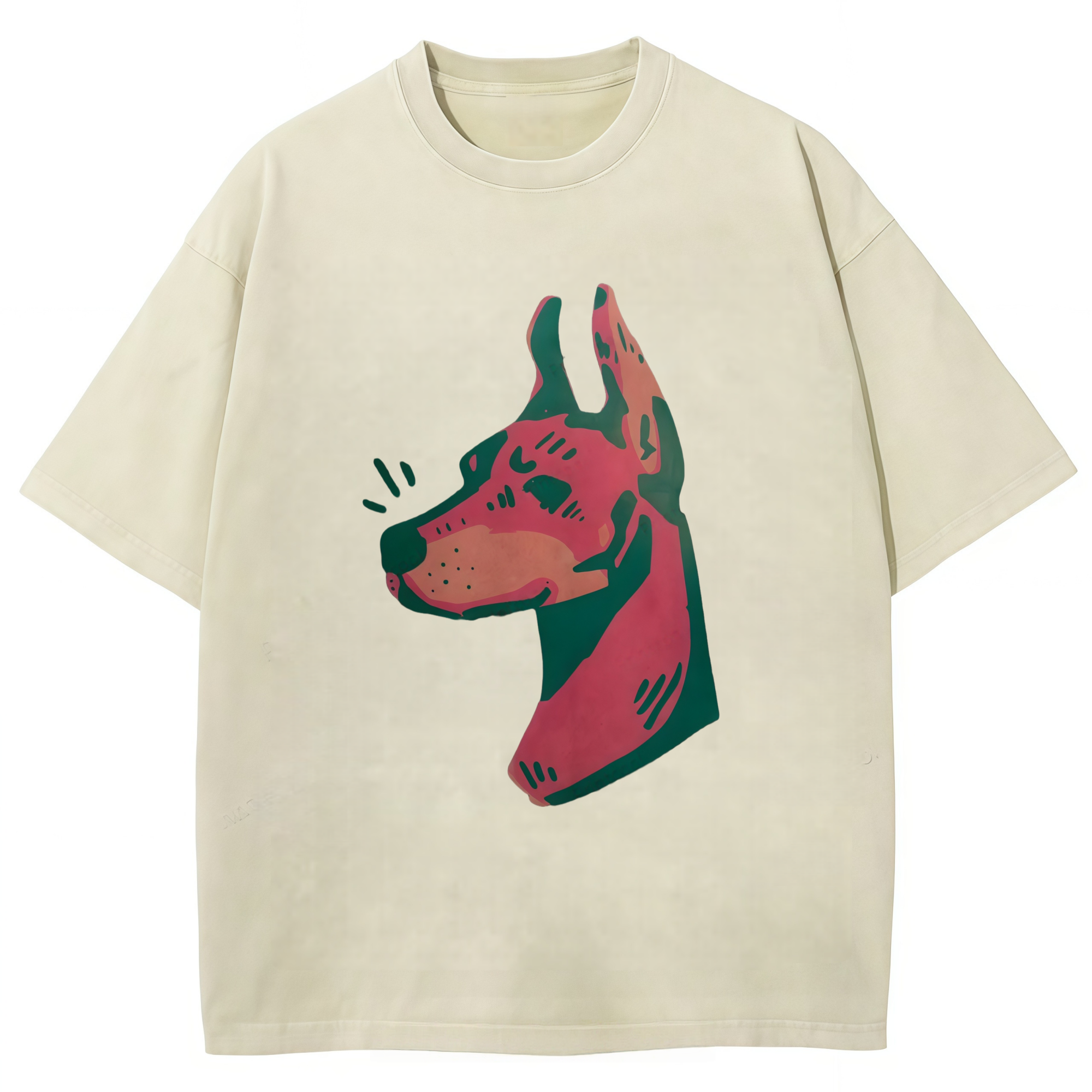 Serious Dog Illustrations T-shirt