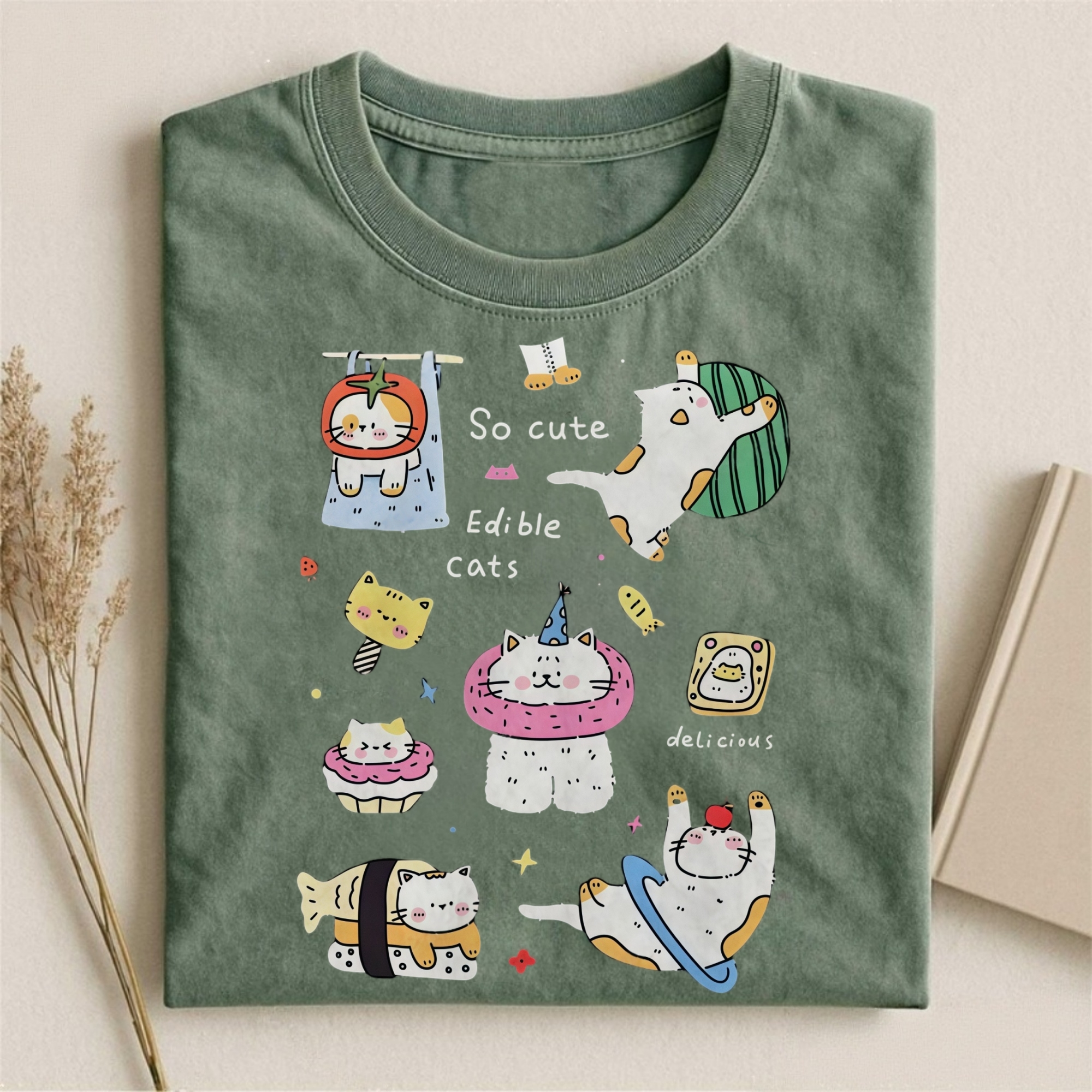 So Cute Edible Cats T-shirt