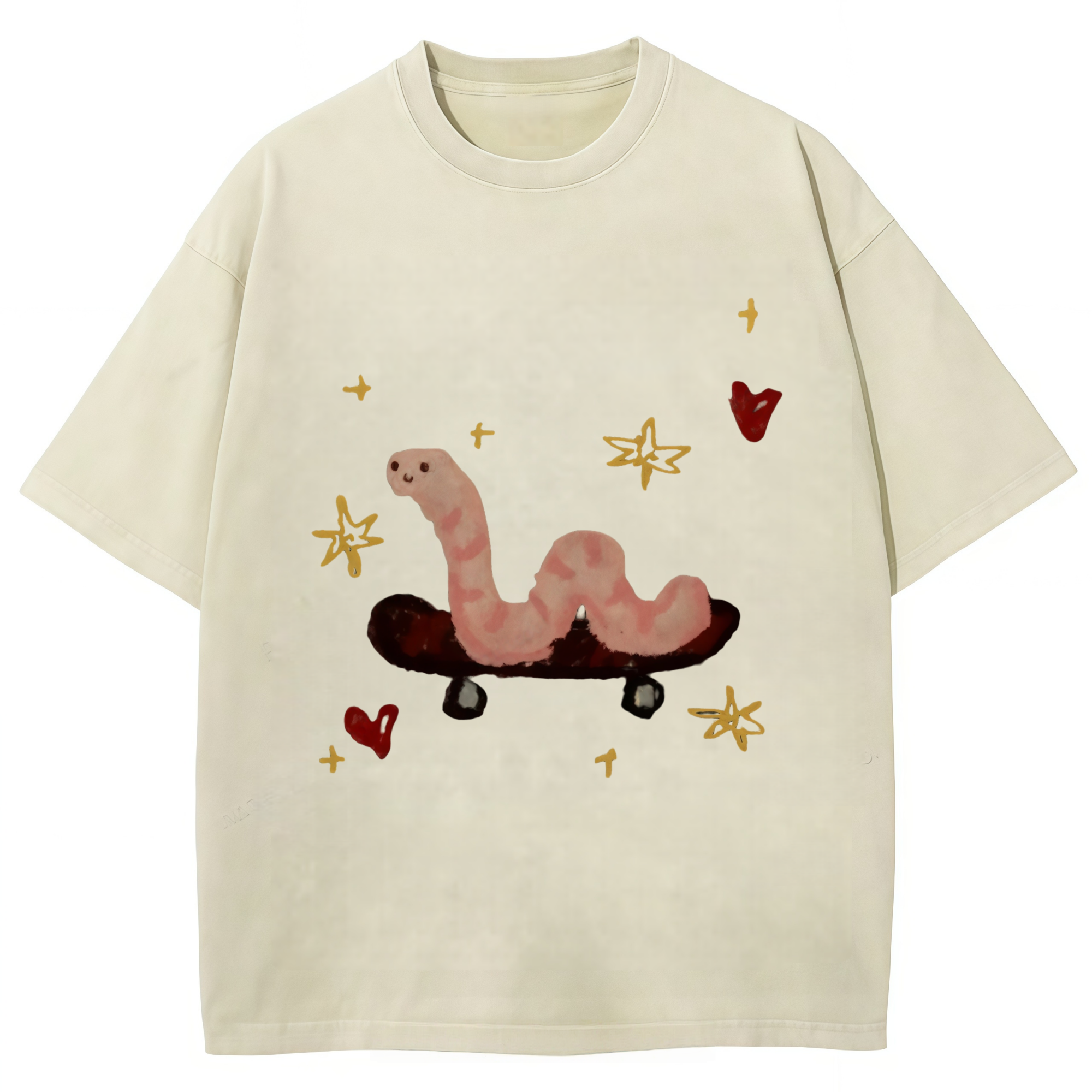 The Caterpillar On A Skateboard T-shirt