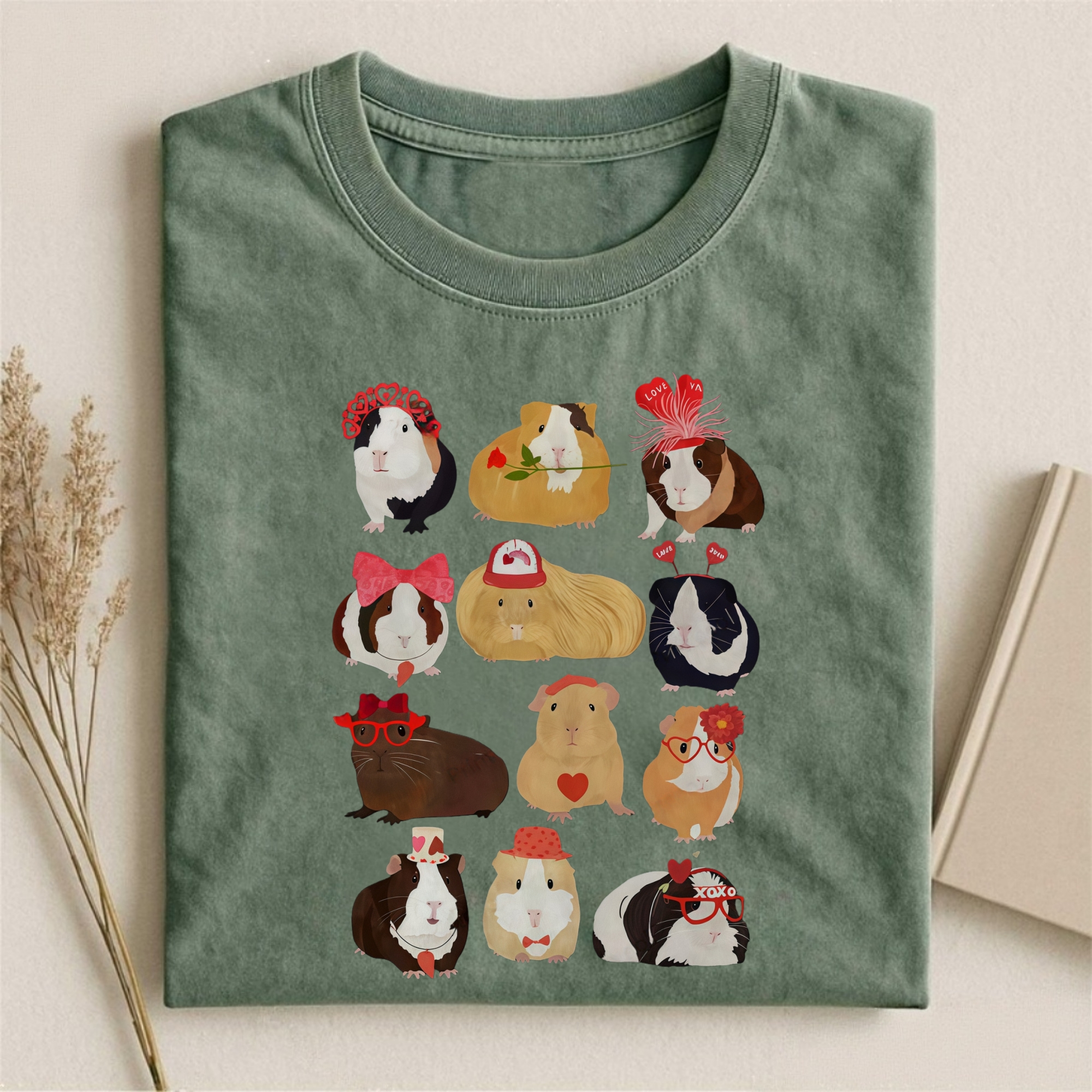 Valentine's Day Guinea Pig T-shirt