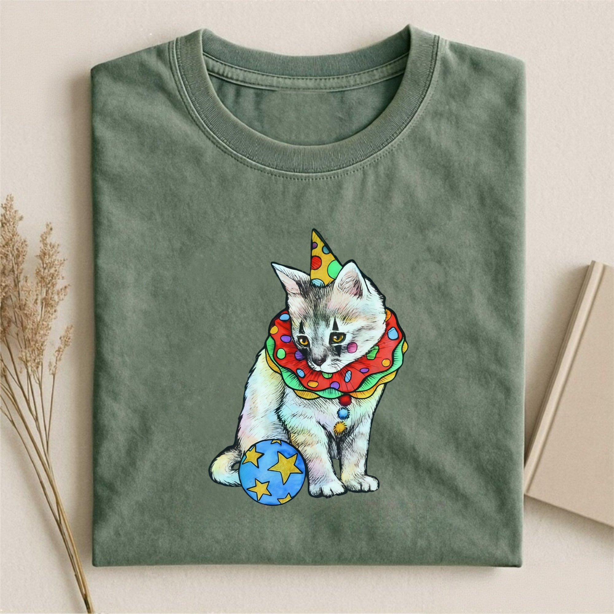 The Clown Cat T-shirt