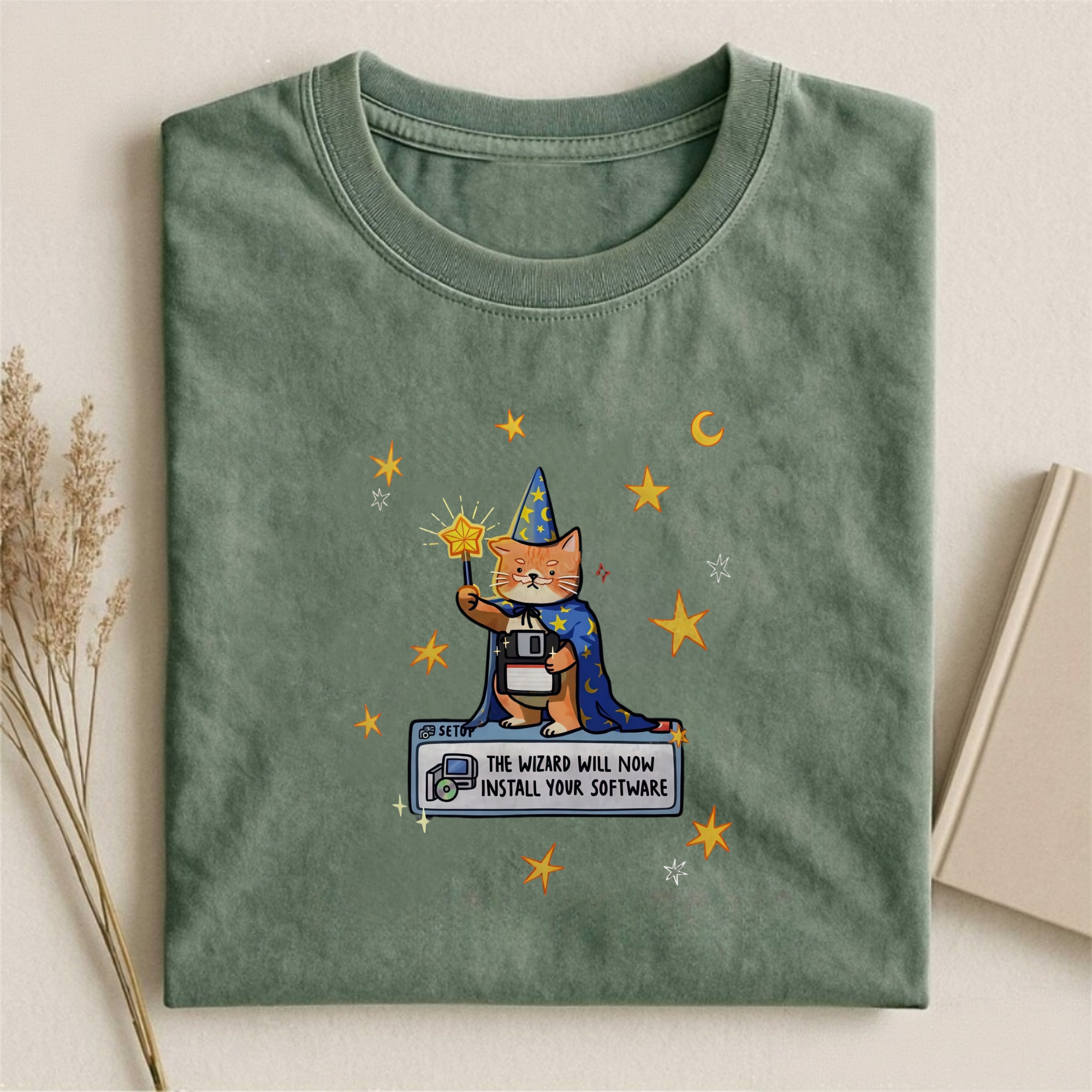 The Wizard Cat T-shirt