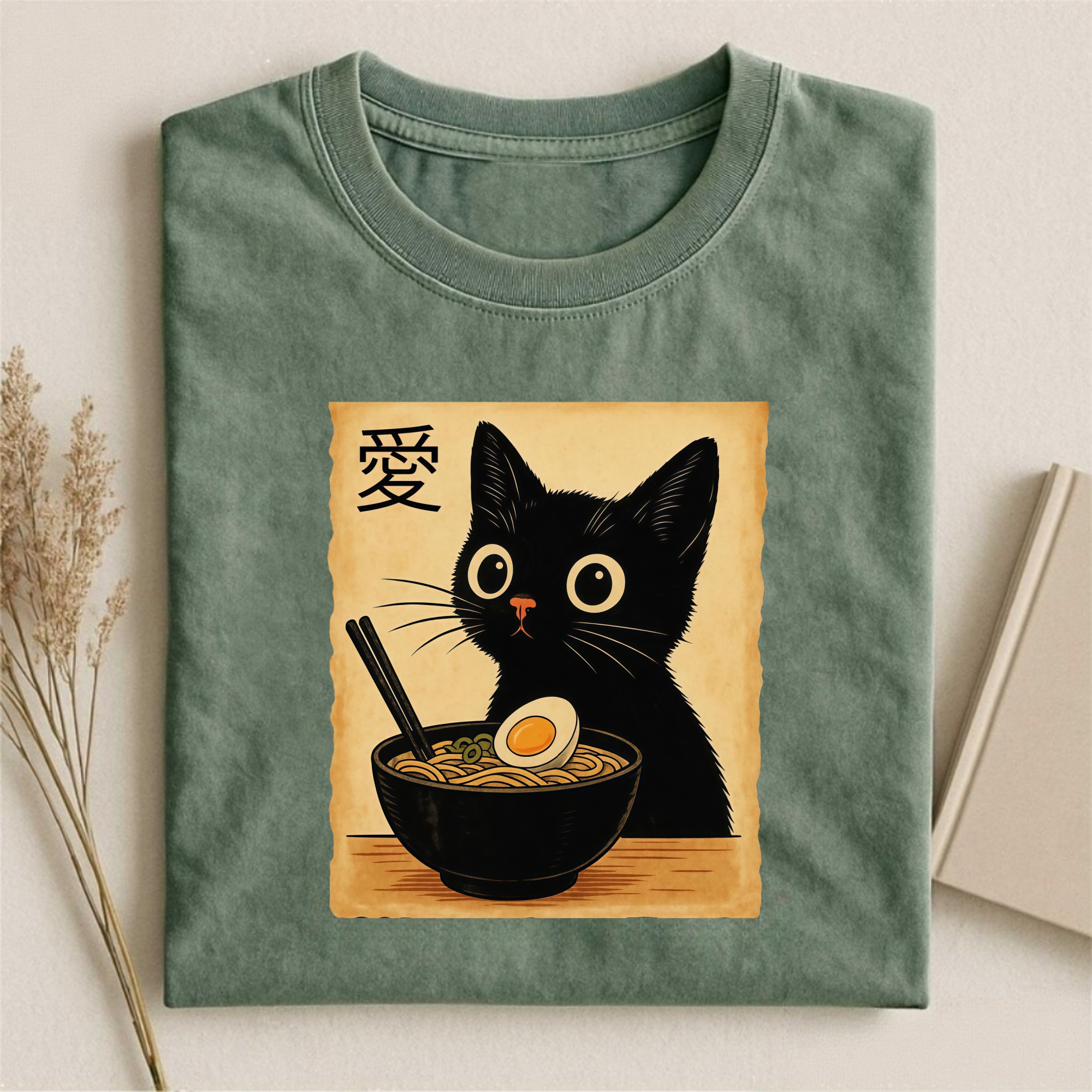 Ramen Cat T-shirt