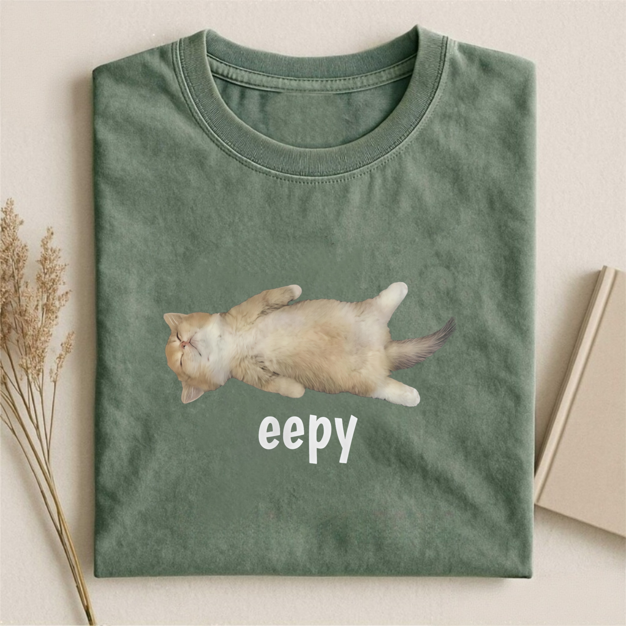 Silly Sleepy Cat T-shirt