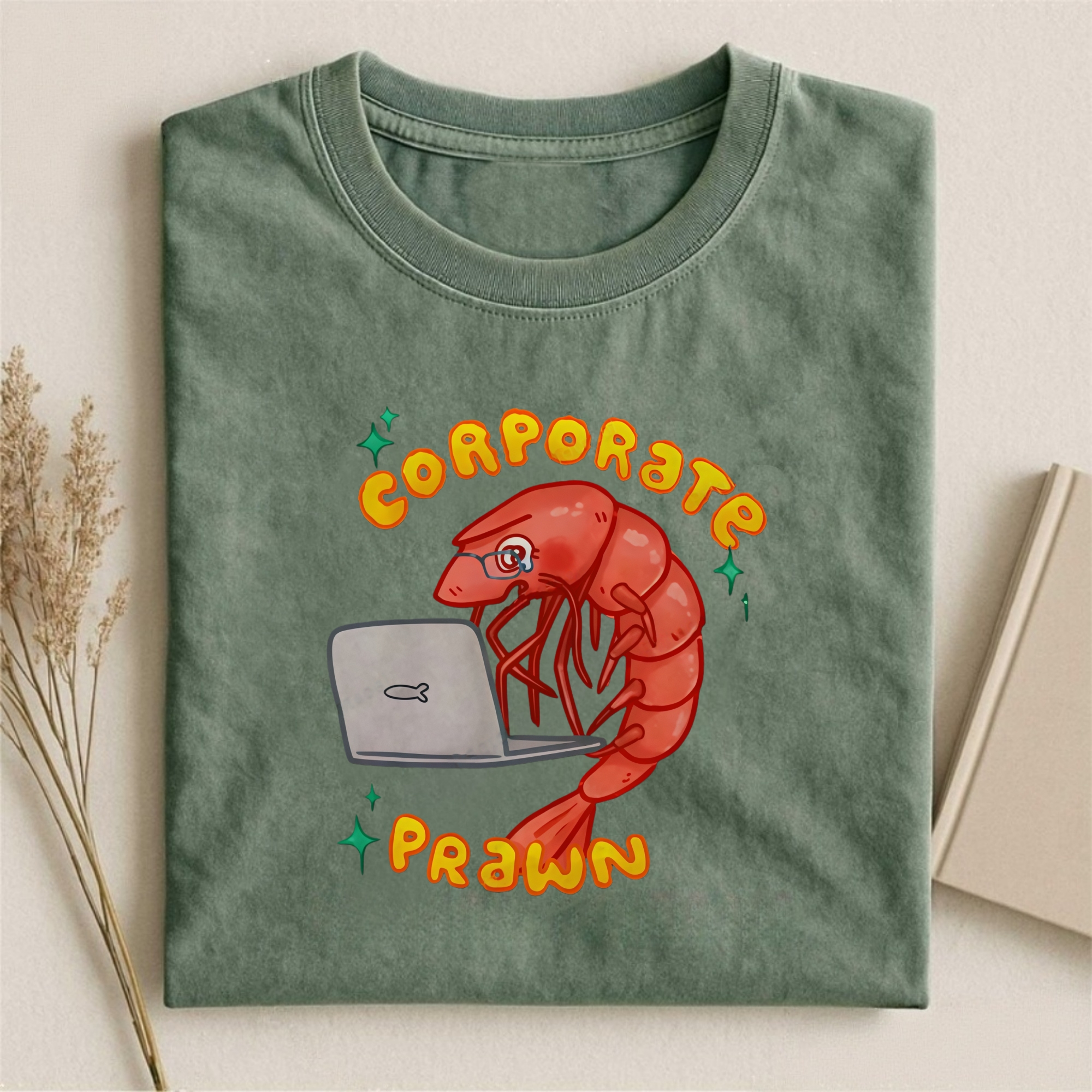 Working Shrimp T-shirt