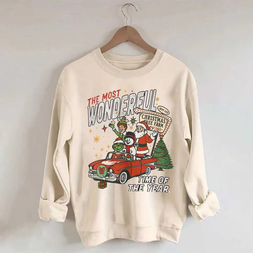 Vintage Christmas Graphic Sweatshirt