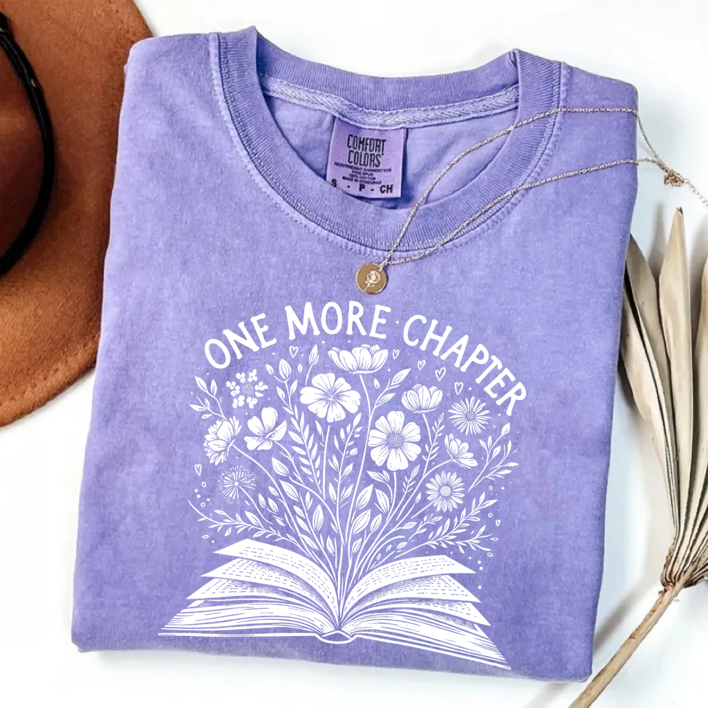 One More Chapter Book Lover T-shirt
