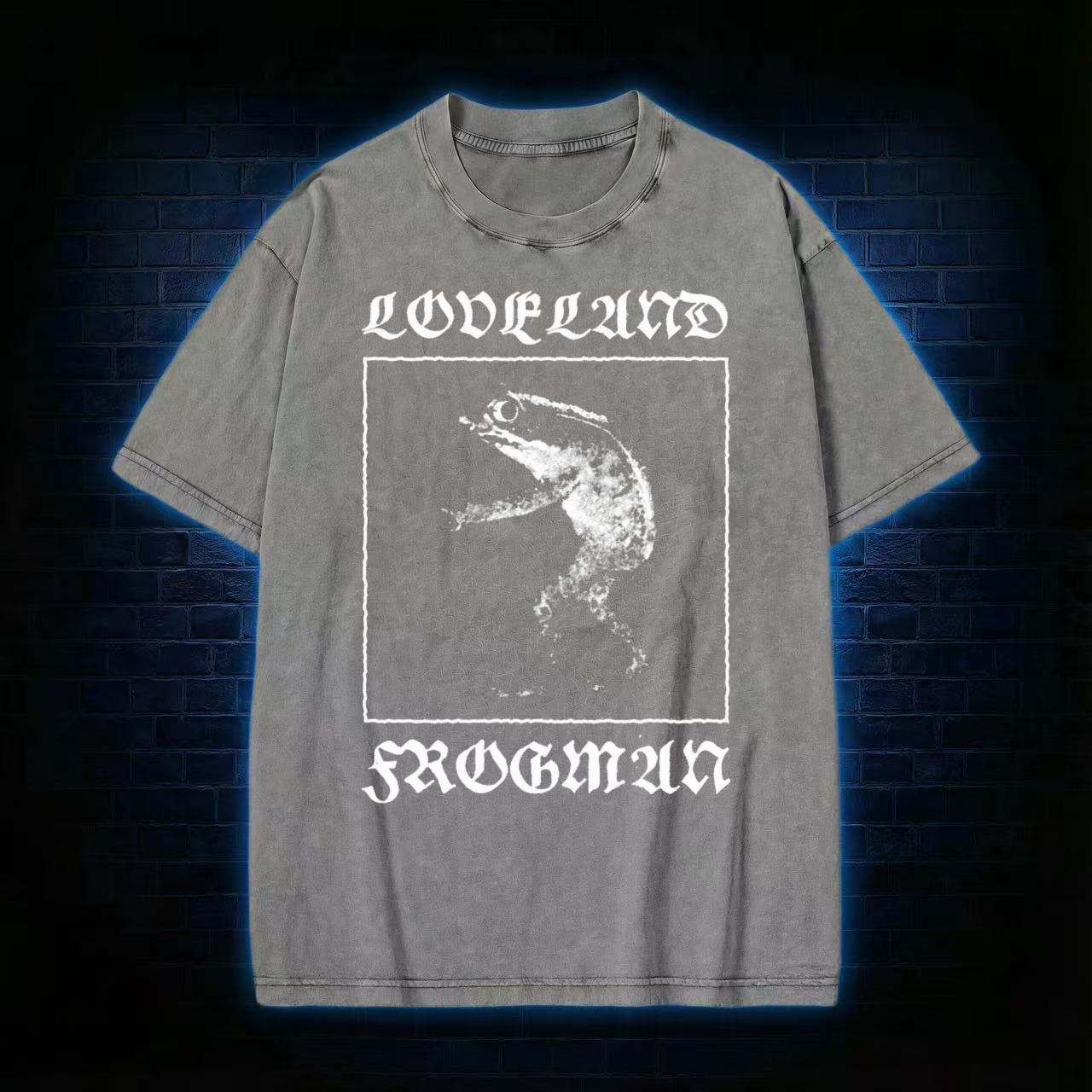 Loveland Frog Man Washed T-shirt