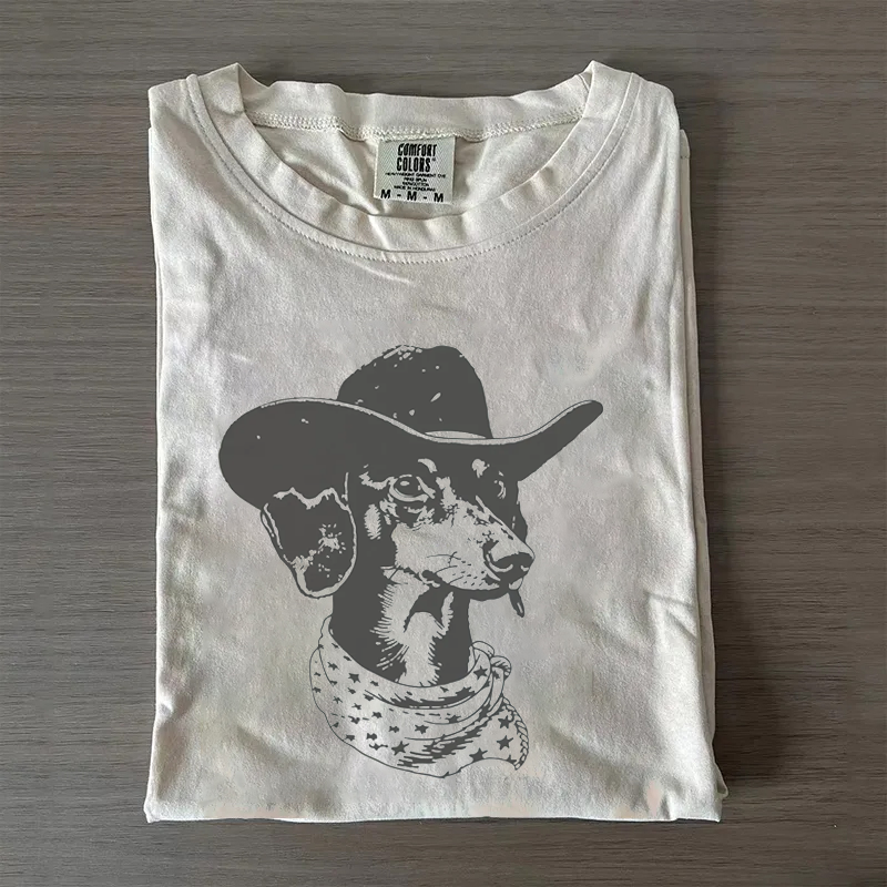 Dachshund Cowboy T-shirt