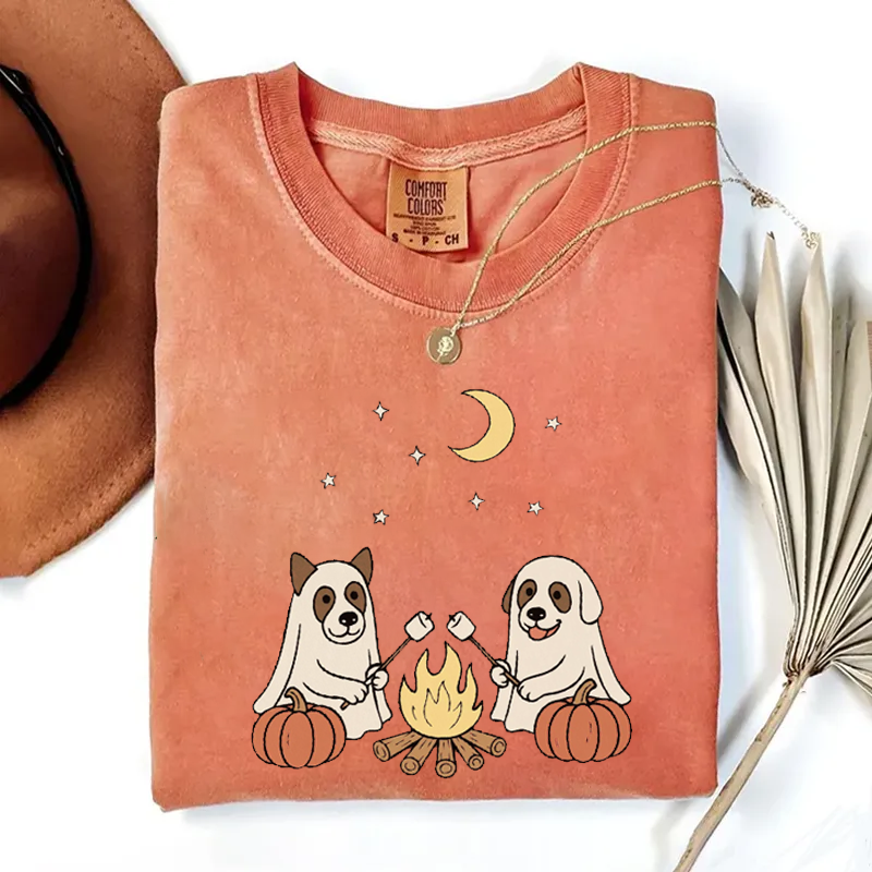 Comfort Colors Halloween Dog T-shirt