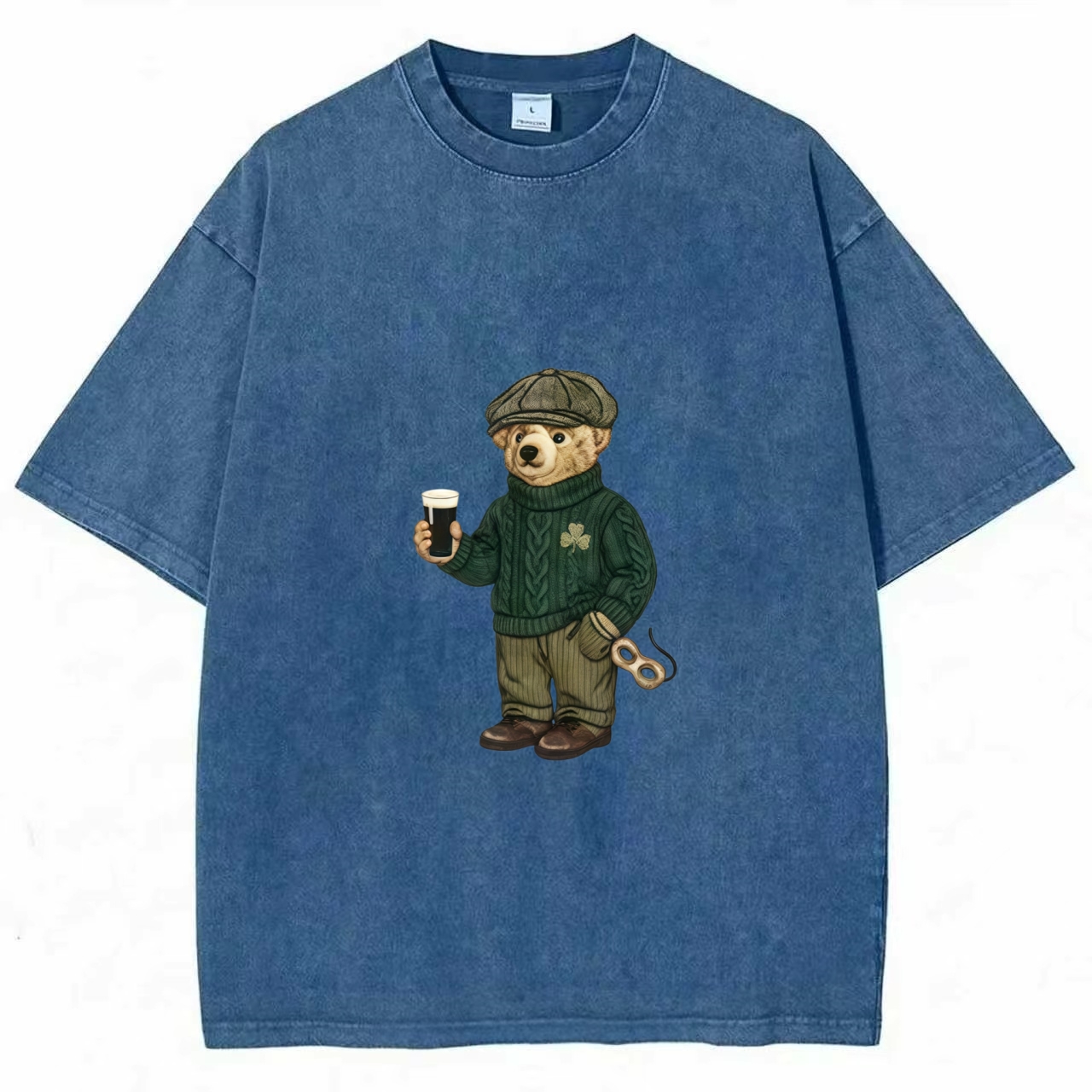 Y2K St Patricks Day Bear T-Shirt