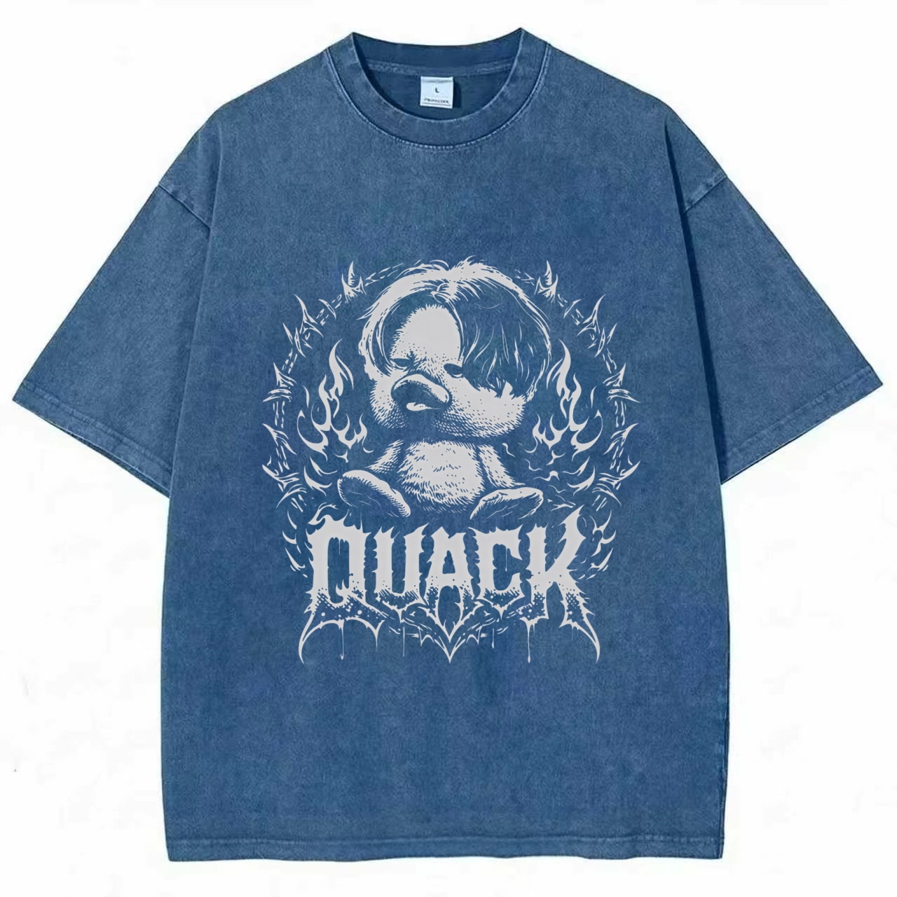 Funny Duck Metal Concert T-Shirt