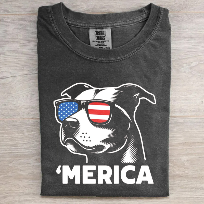 Merica Pitbull T-shirt