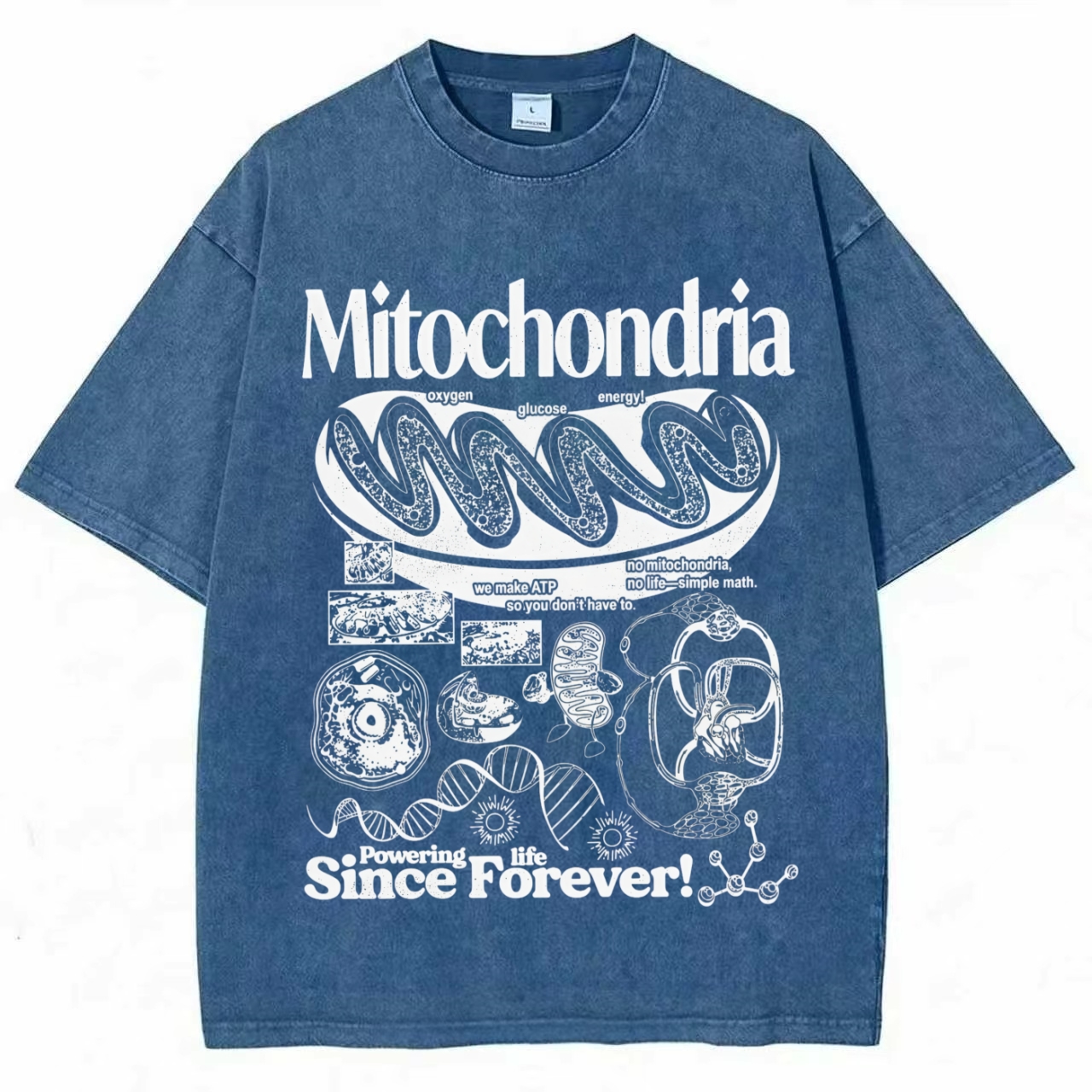 Mitochondria Vintage Science T-Shirt
