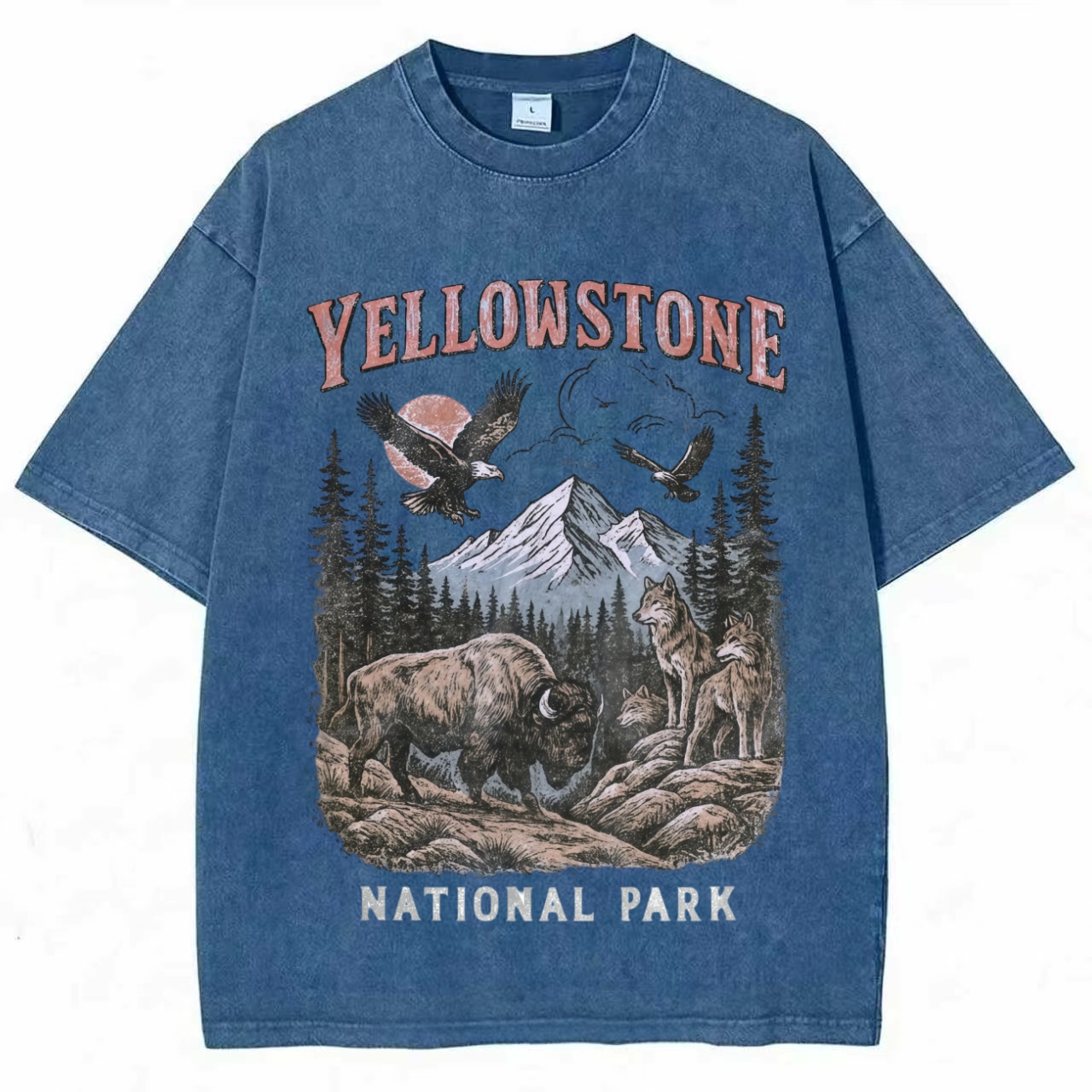 Retro Yellowstone National Park T-Shirt