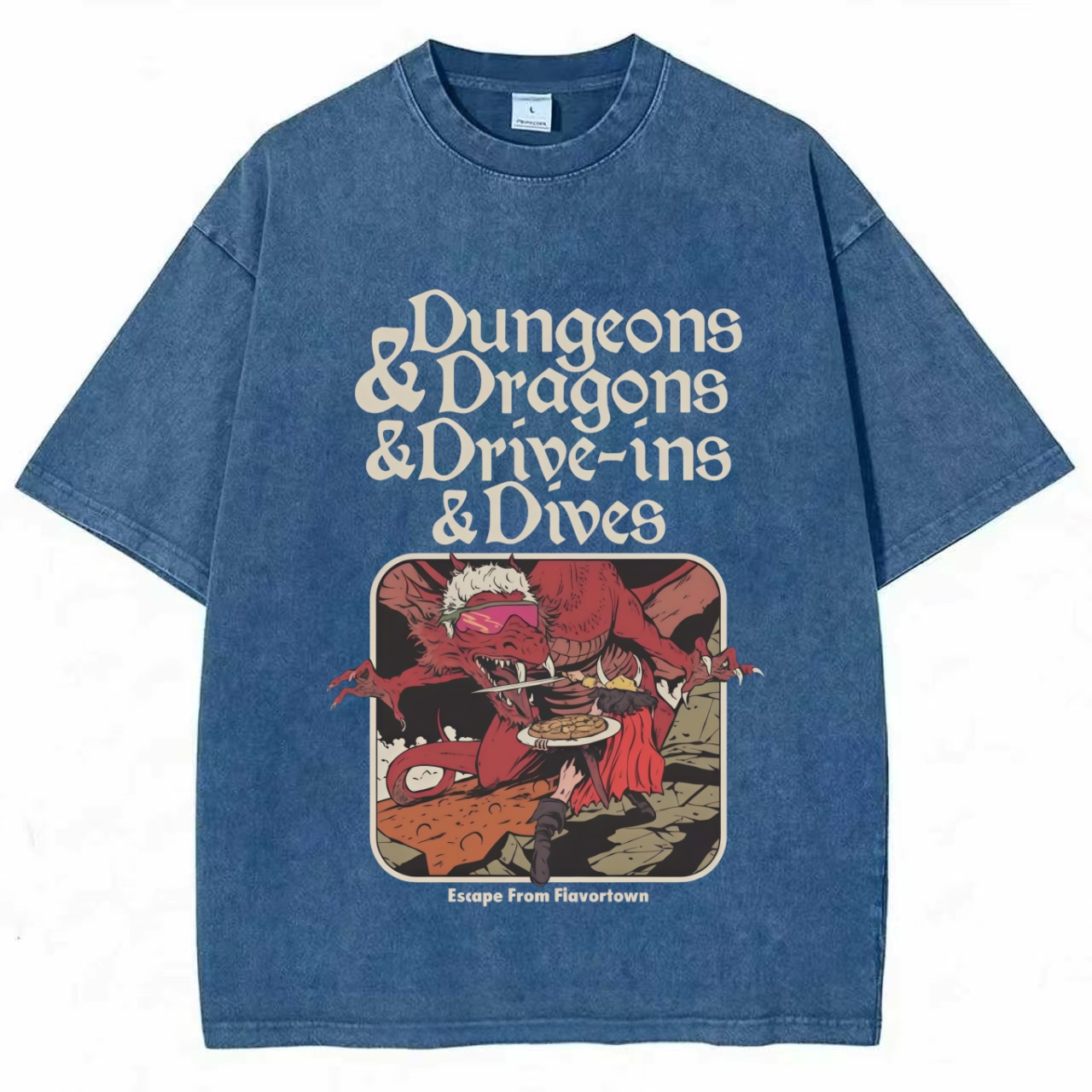 Dungeon Dragon Dive ins and Dives Graphic T-Shirt