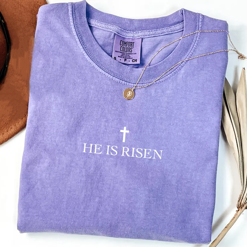 He is Risen Shirt Easter Jesus T-Shirt