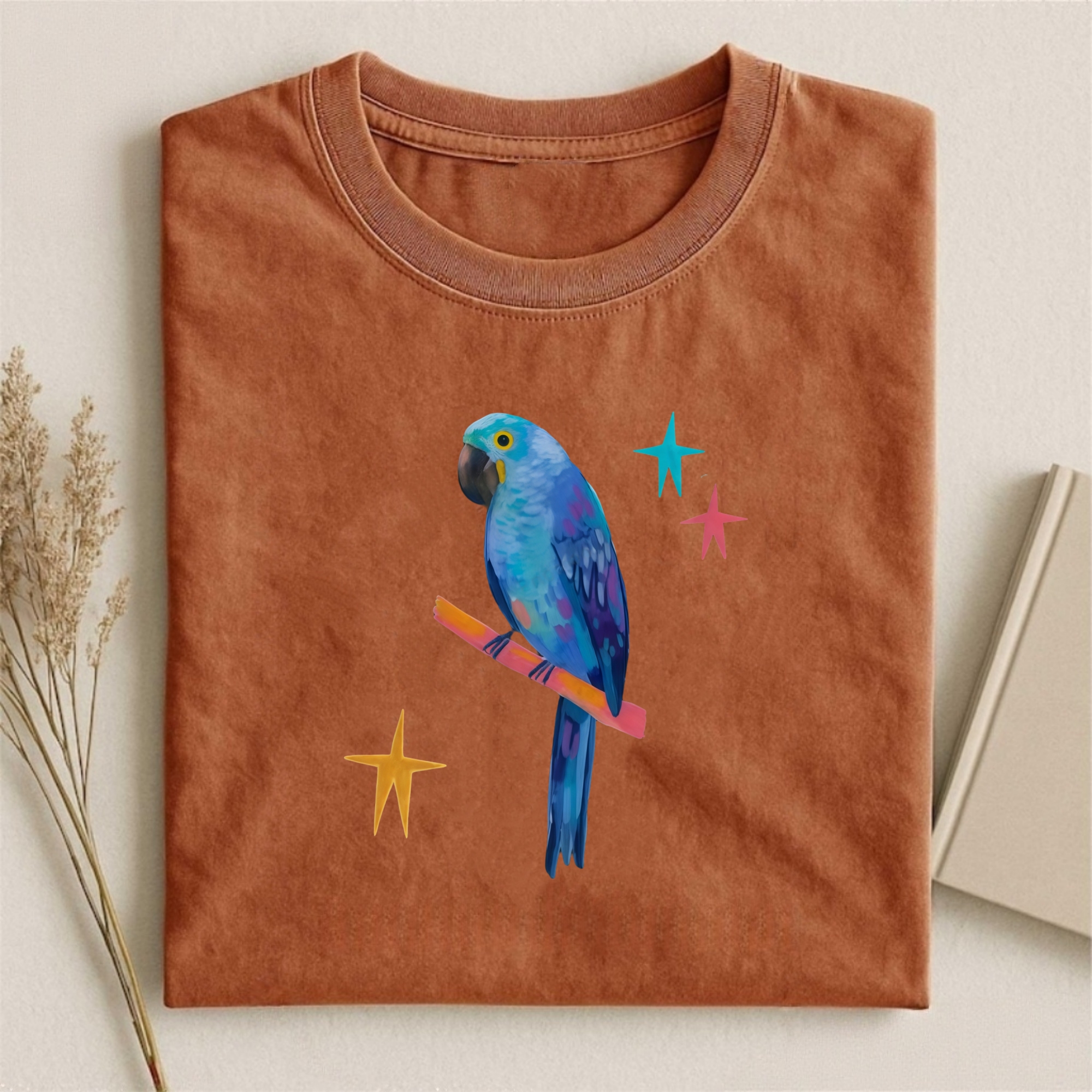 Colorful Parrot T-shirt