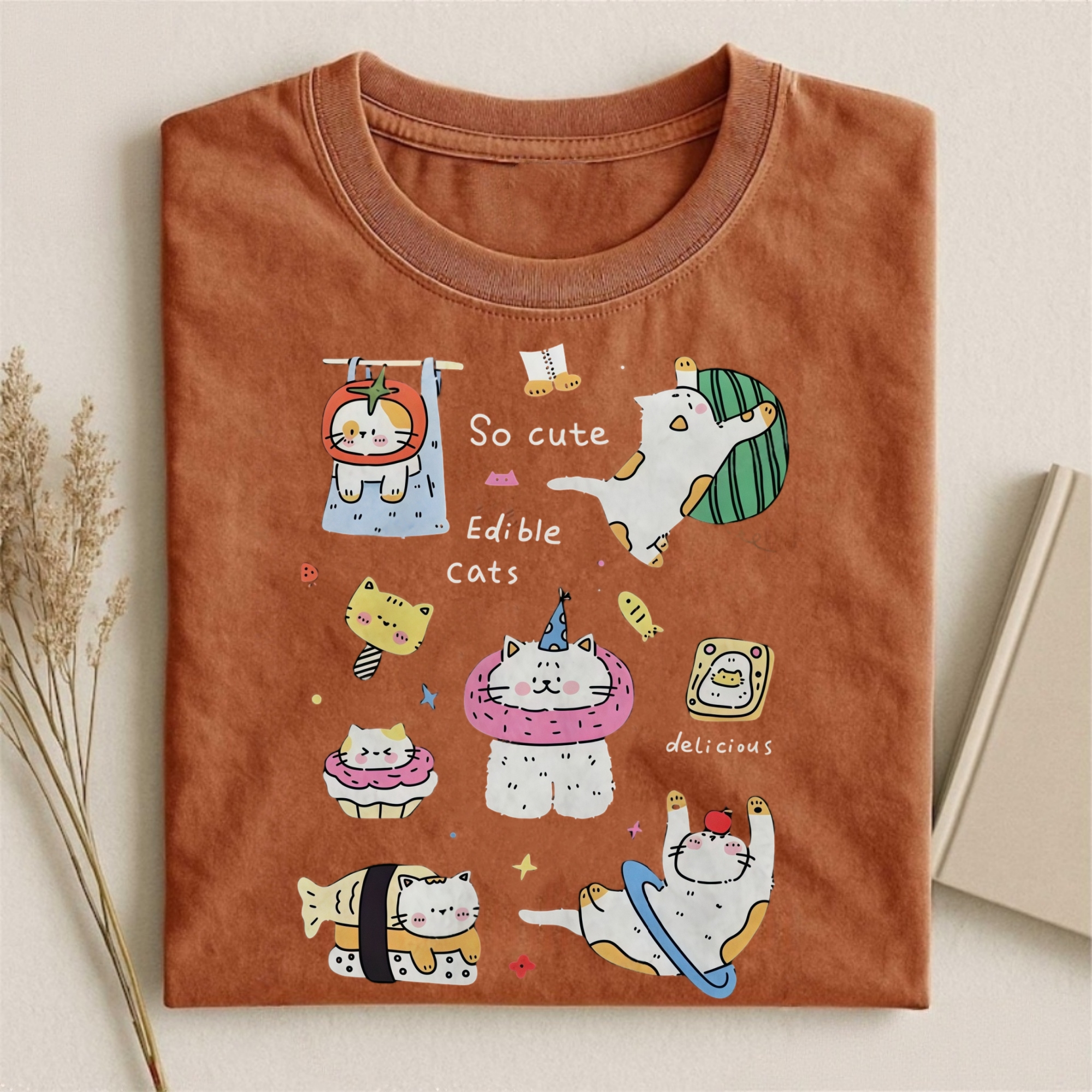 So Cute Edible Cats T-shirt
