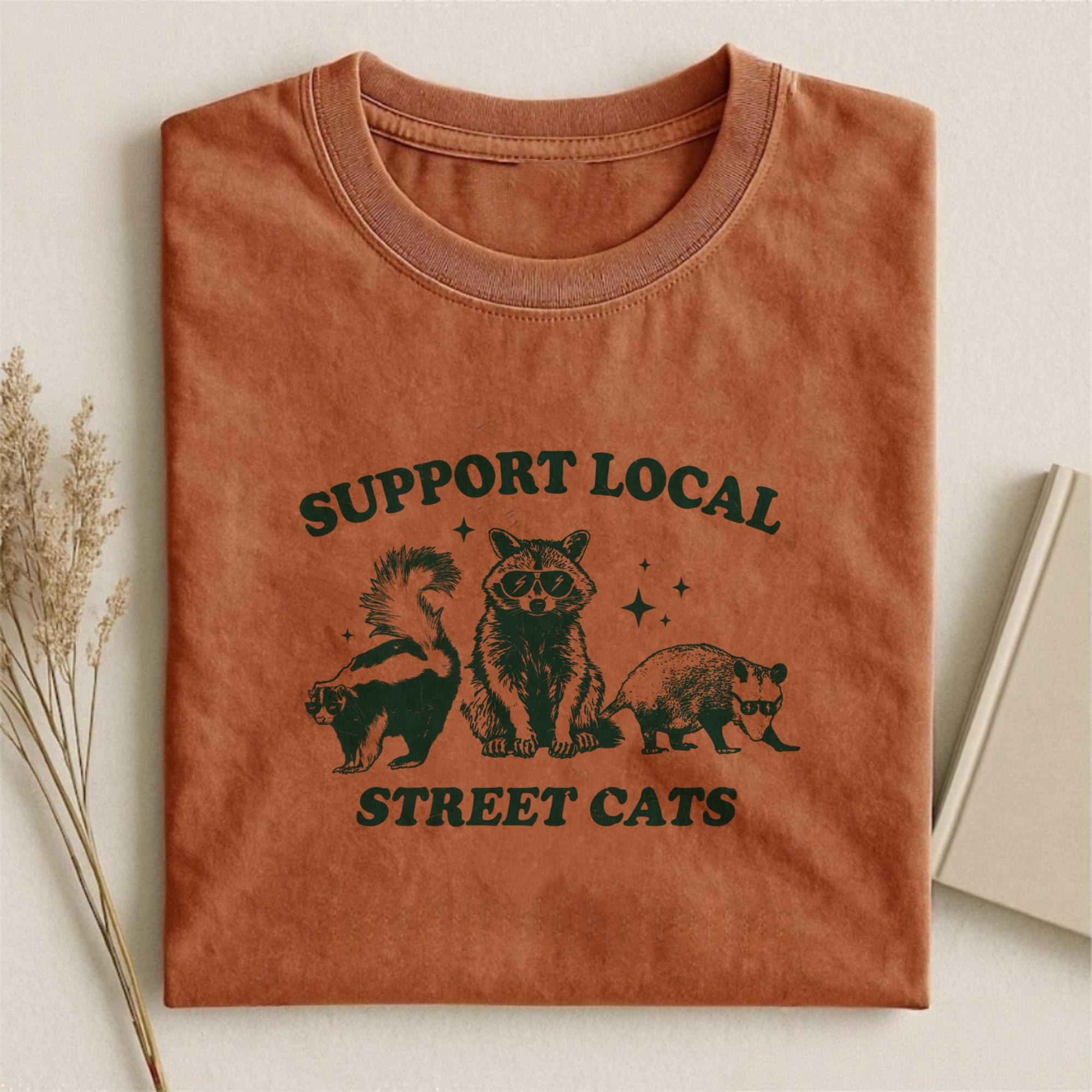 Support Your Local Street Cats T-shirt
