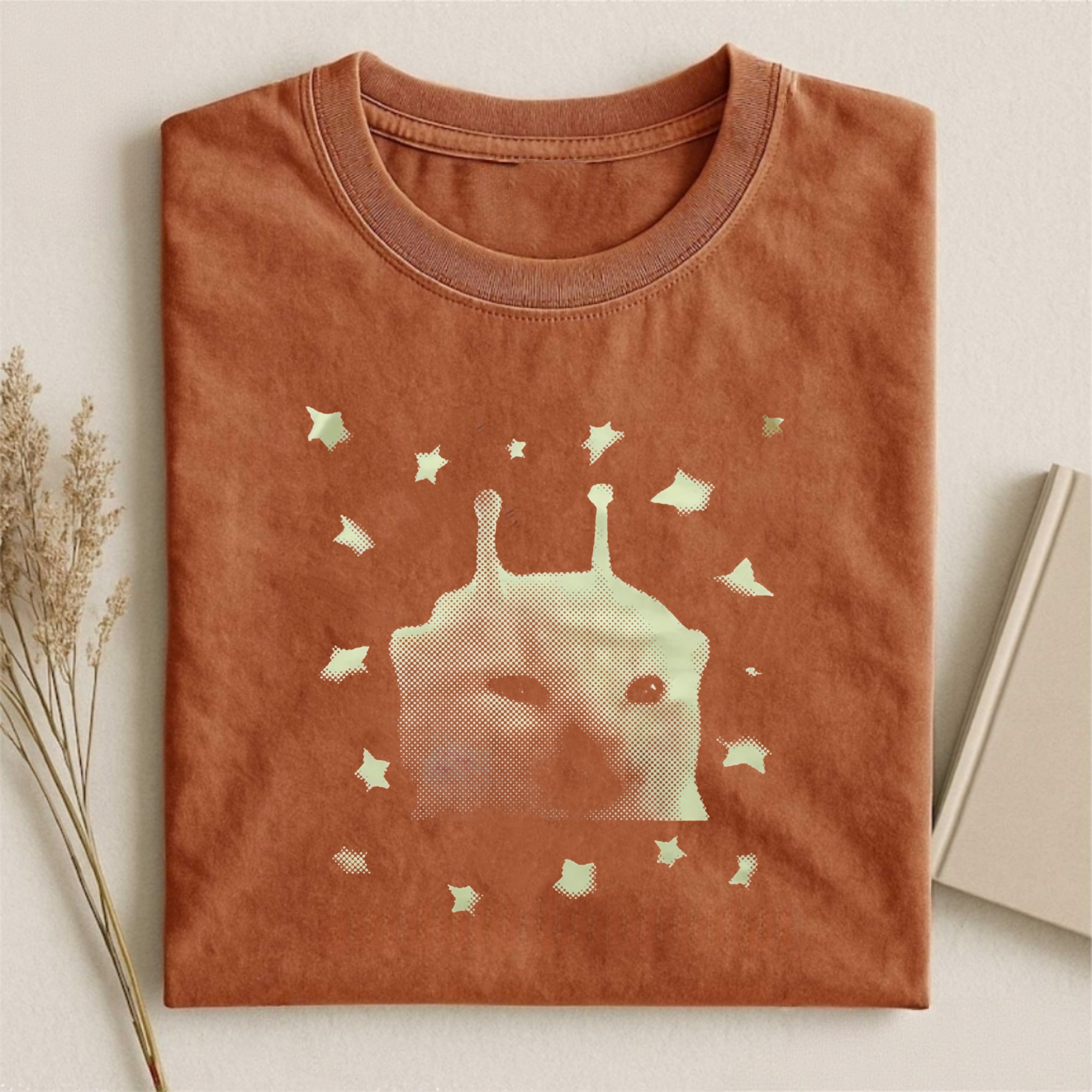 Y2k Alien Cat meme T-shirt