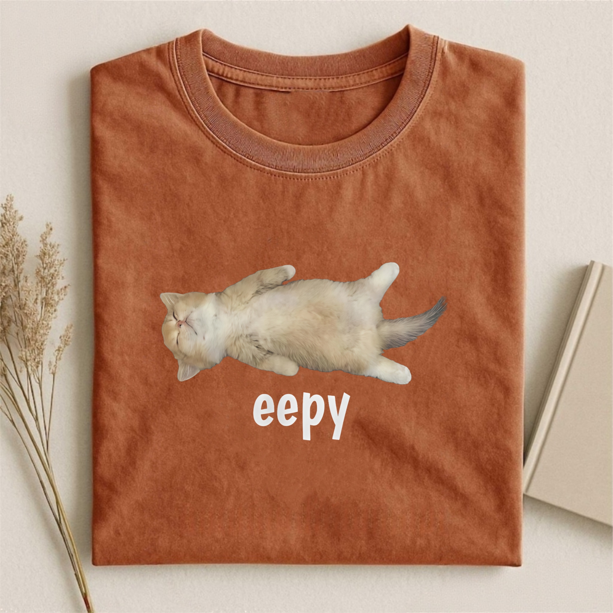 Silly Sleepy Cat T-shirt