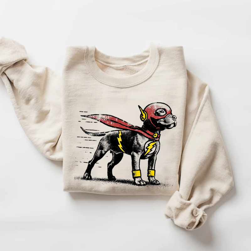 Pitbull Superhero Sweatshirt