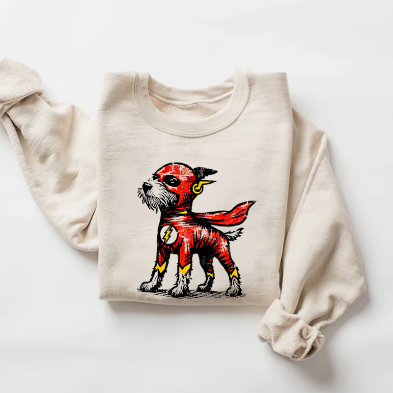 Dog Superhero Sweatshirt