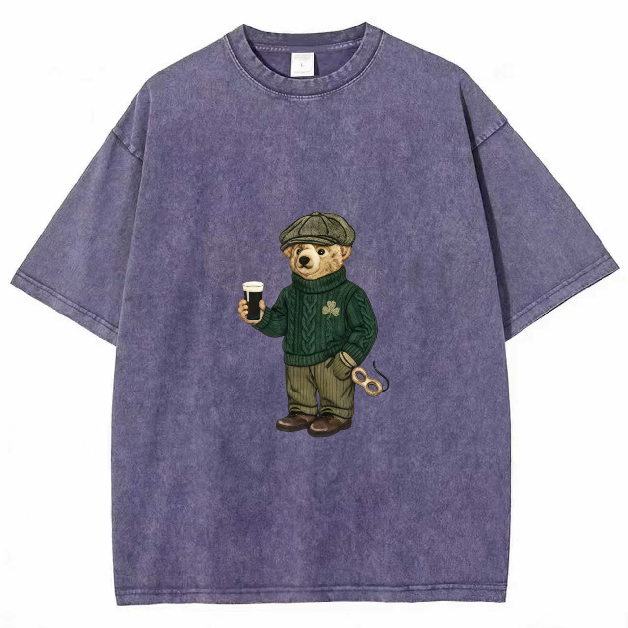 Y2K St Patricks Day Bear T-Shirt