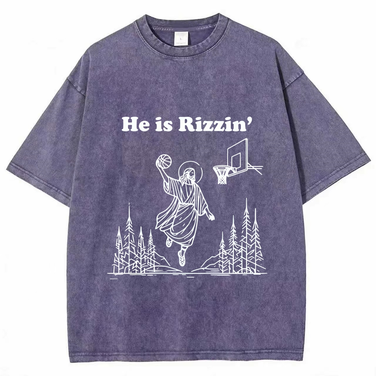 Funny Jesus Basketball T-Shirt