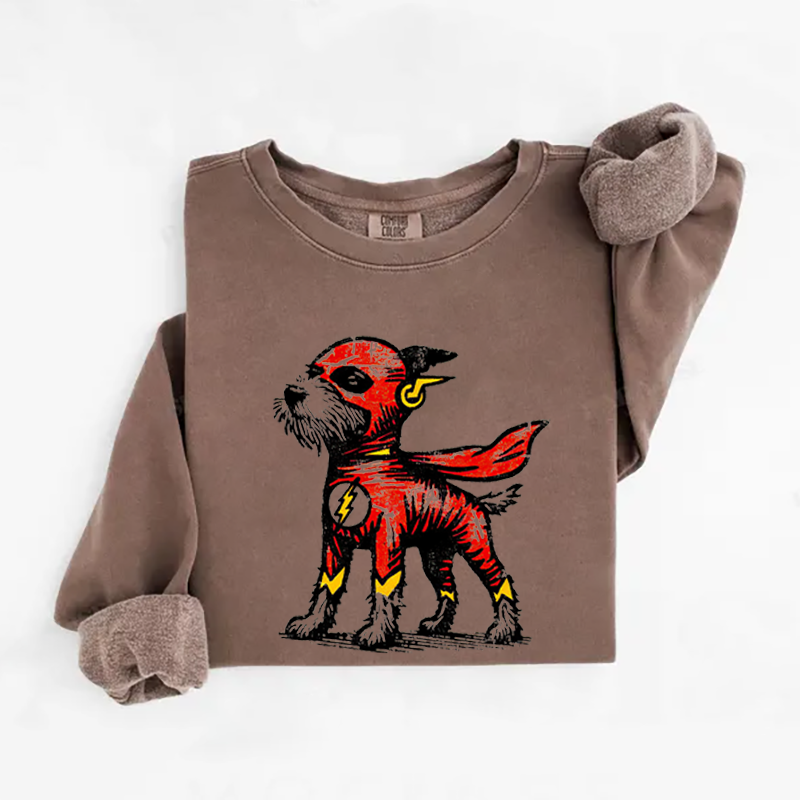 Dog Superhero Sweatshirt