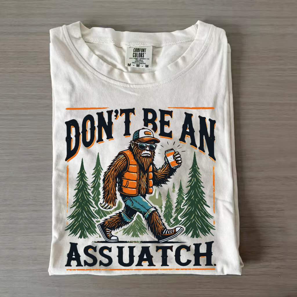 Don't Be An Assquatch Outdoor T-shirt-Lulueye