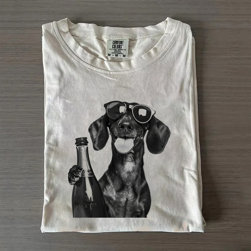 Vintage Funny Dachshund T-shirt