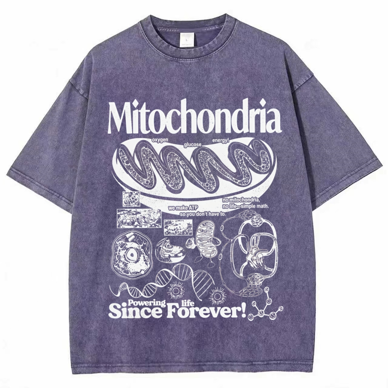 Mitochondria Vintage Science T-Shirt