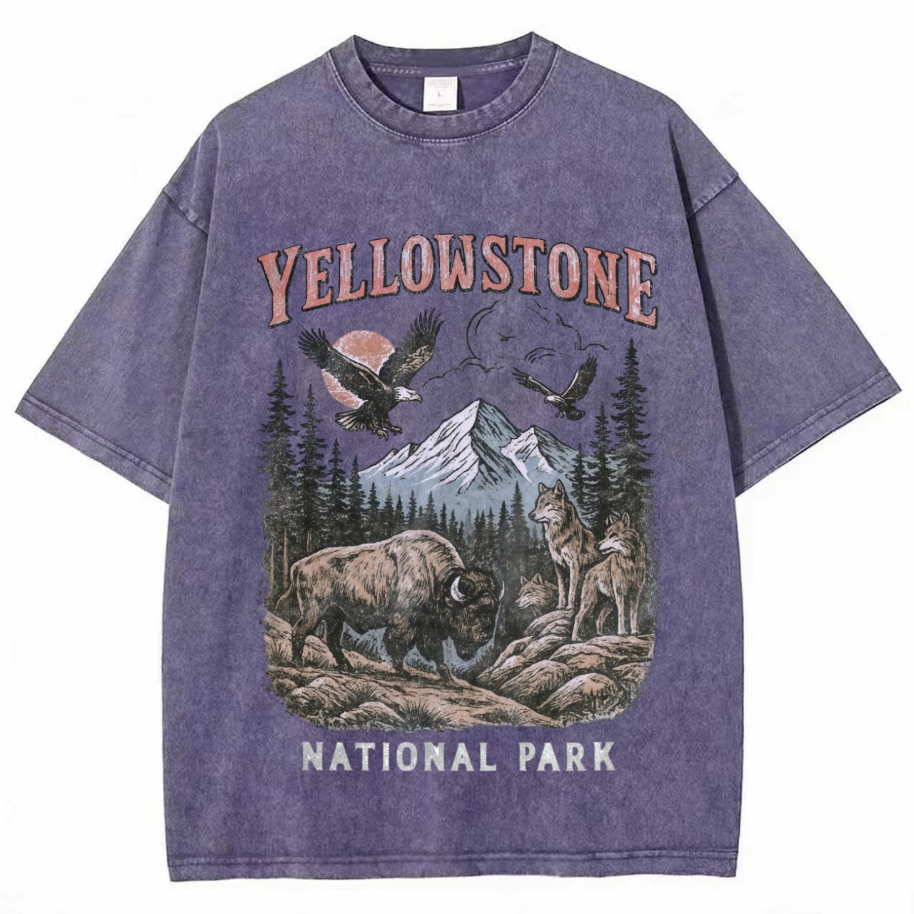 Retro Yellowstone National Park T-Shirt