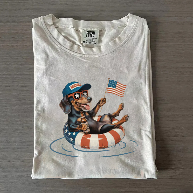Dachshund 4th Of July T-shirt