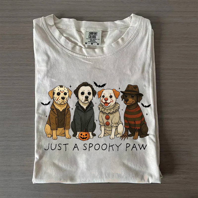 Just a Spooky Paw T-shirt
