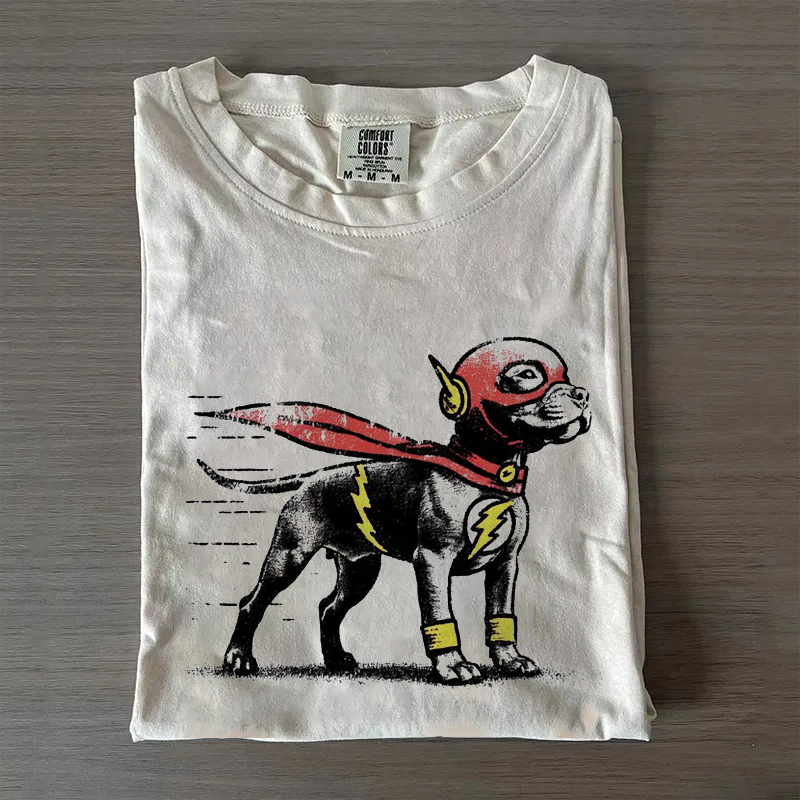 Pitbull Superhero T-shirt