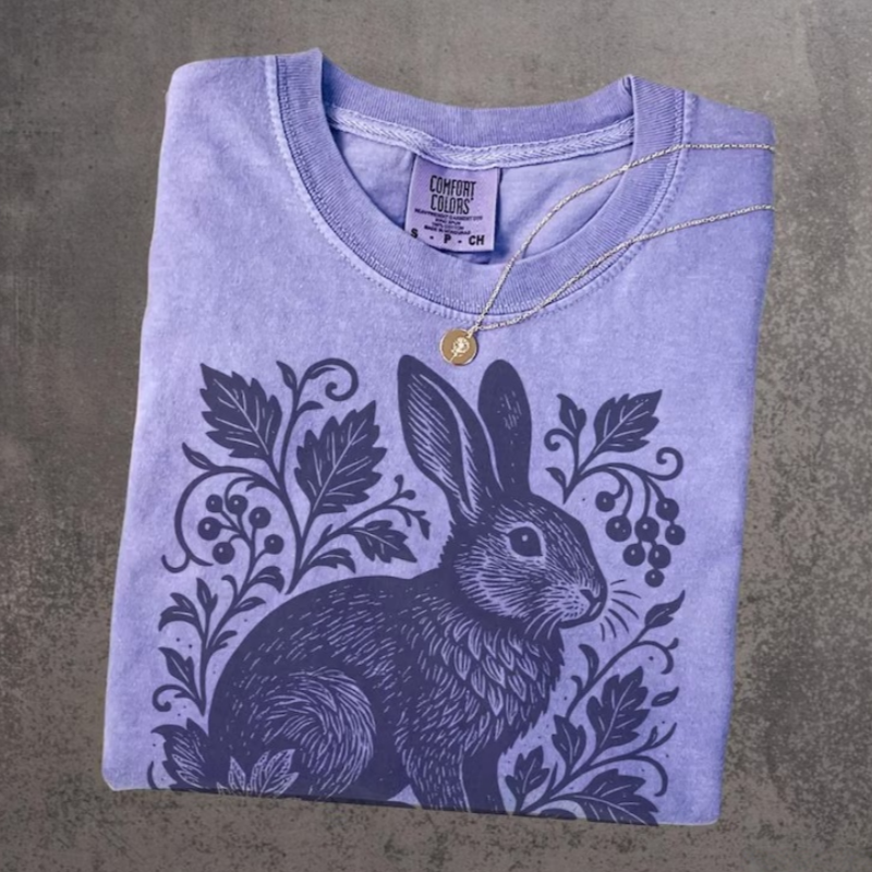 Vintage Rabbit Nature T-Shirt