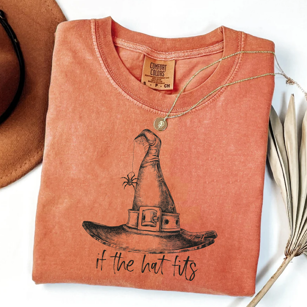 If The Hat Fits Witch Halloween Shirt