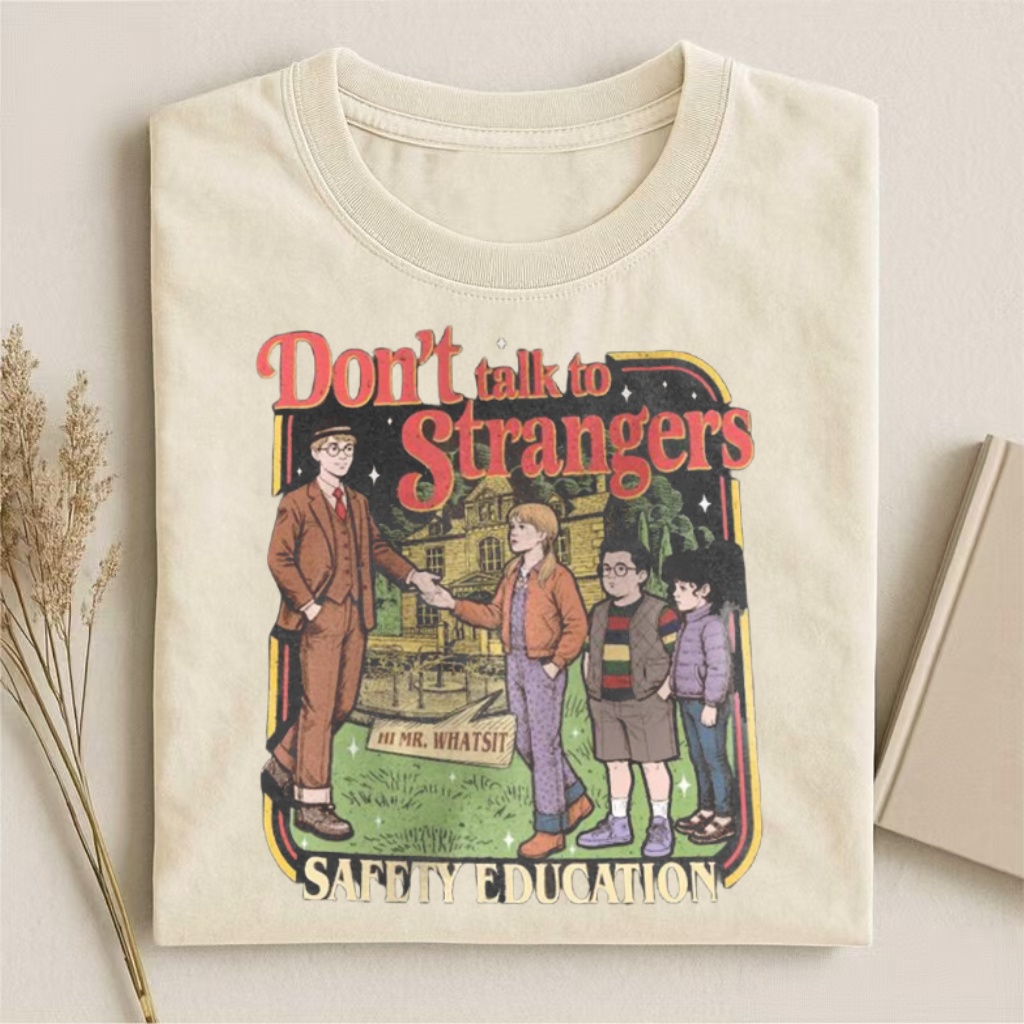 "Don’t Talk To Strangers" Vintage T-Shirt