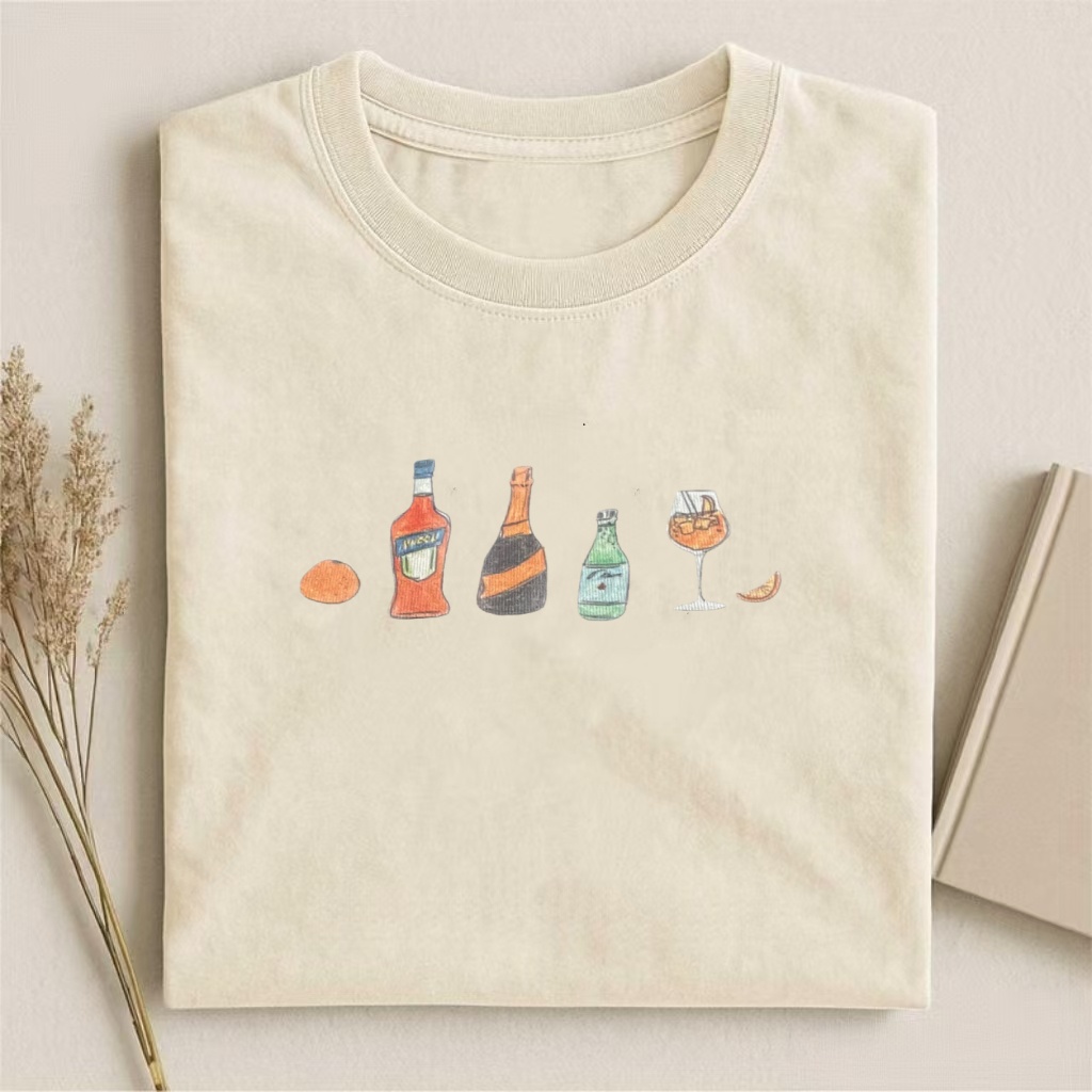 Aperol Spritz Cocktail Lineup T-shirt