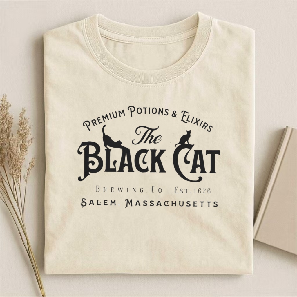 Vintage Salem Black Cat T-shirt
