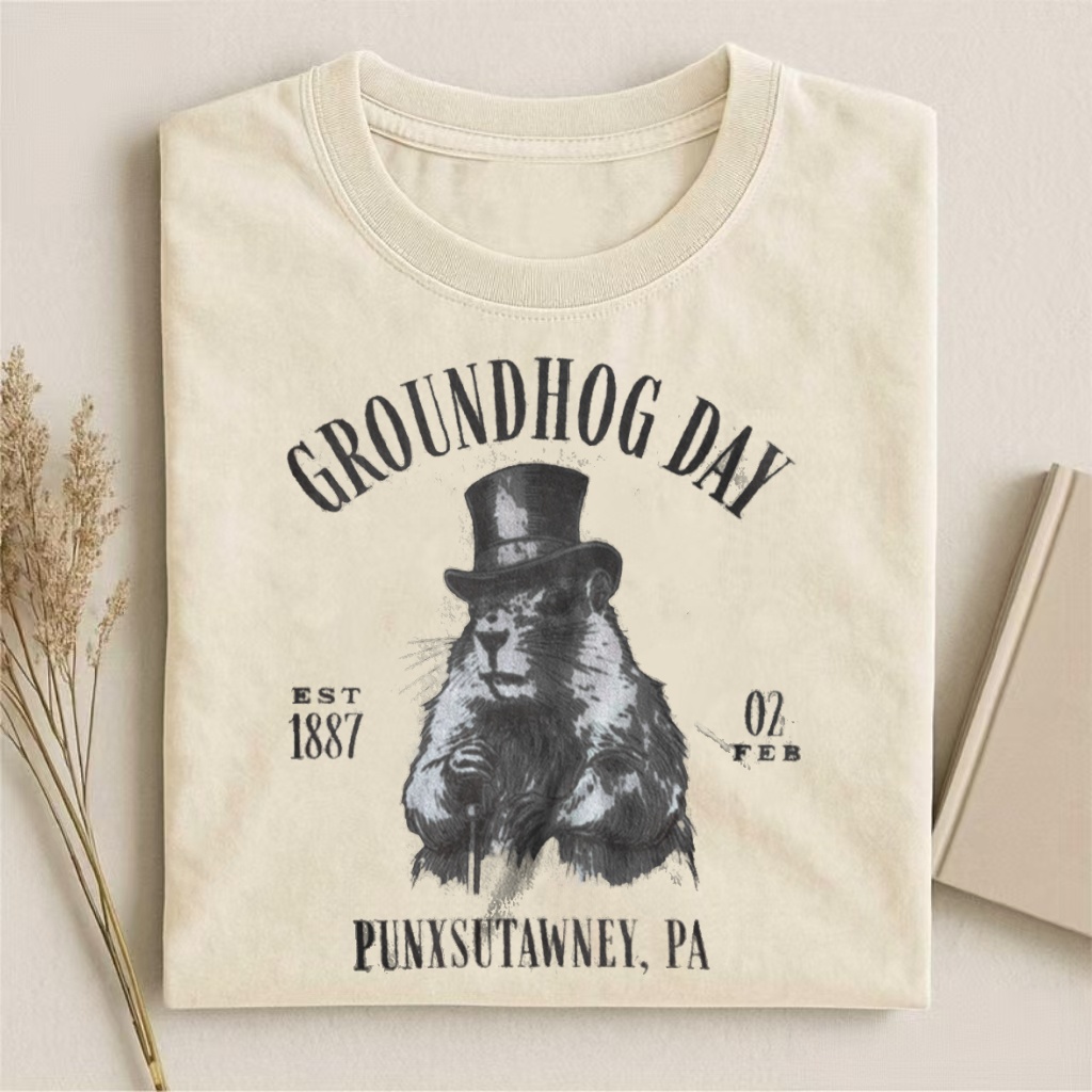 Happy Groundhog Day T-shirt