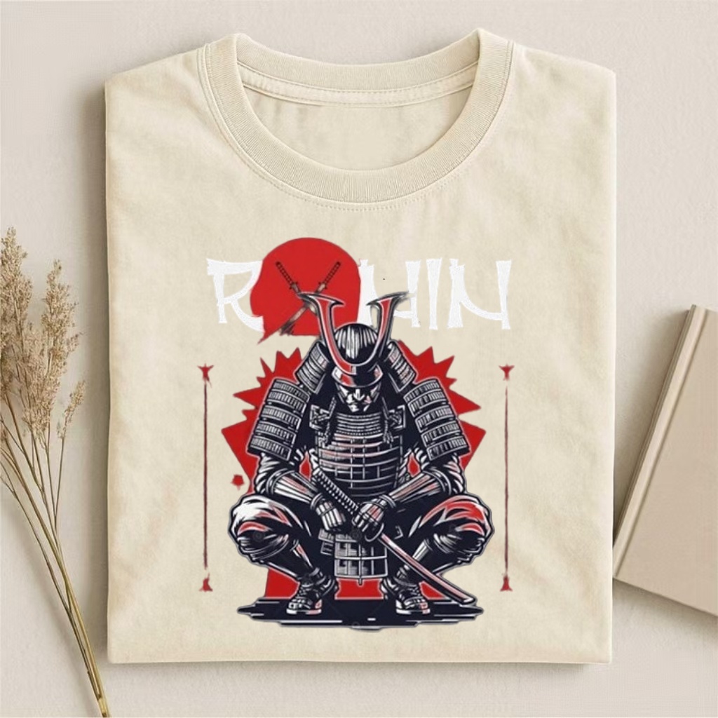 Ronin Samurai Retro Graphic T-shirt