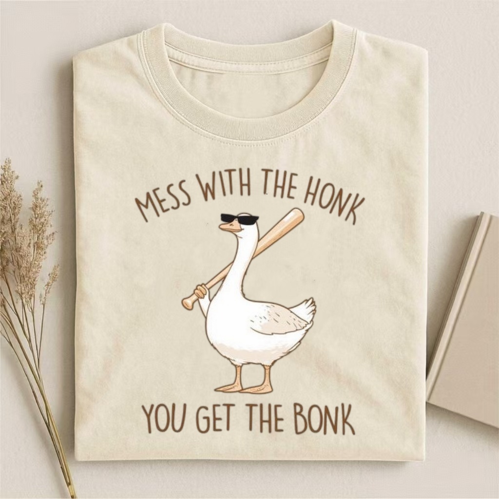 "Mess with the Honk" Goose Meme T-shirt
