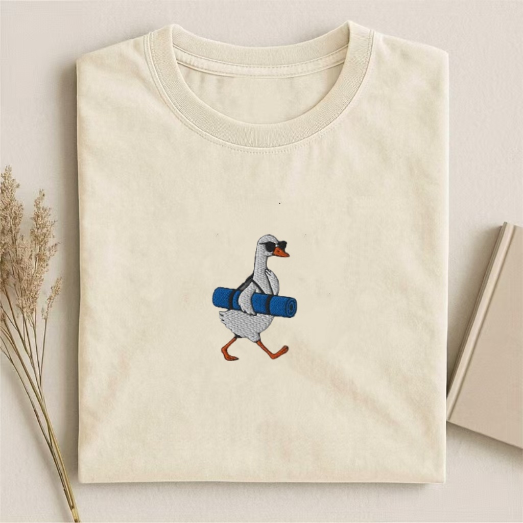 Embroidered Silly Goose T-shirt