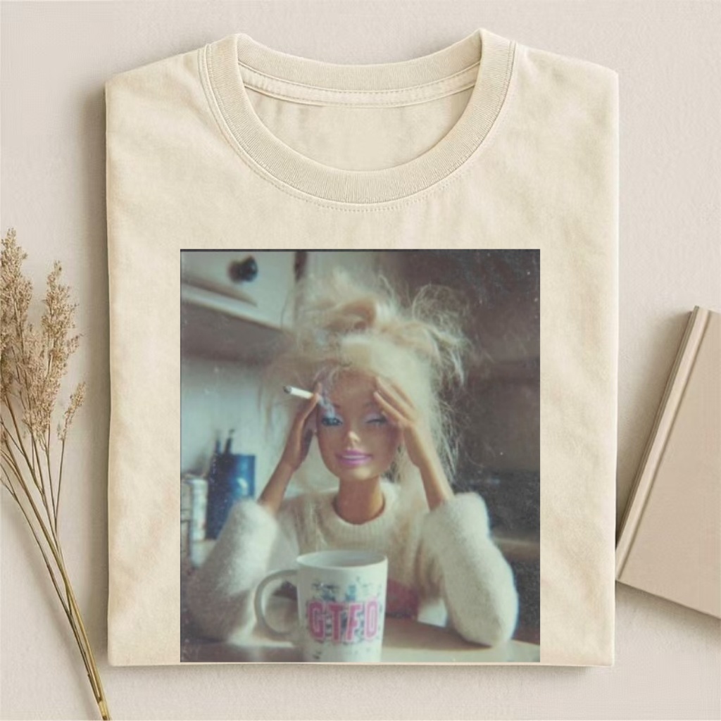 Funny Doll Face Meme T-shirt