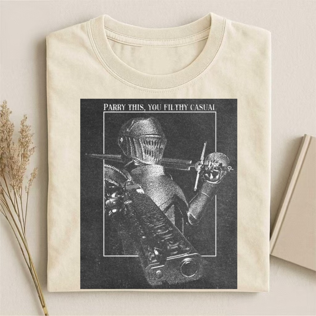 Dark Souls Knight ‘Parry This’ Meme Graphic T-Shirt